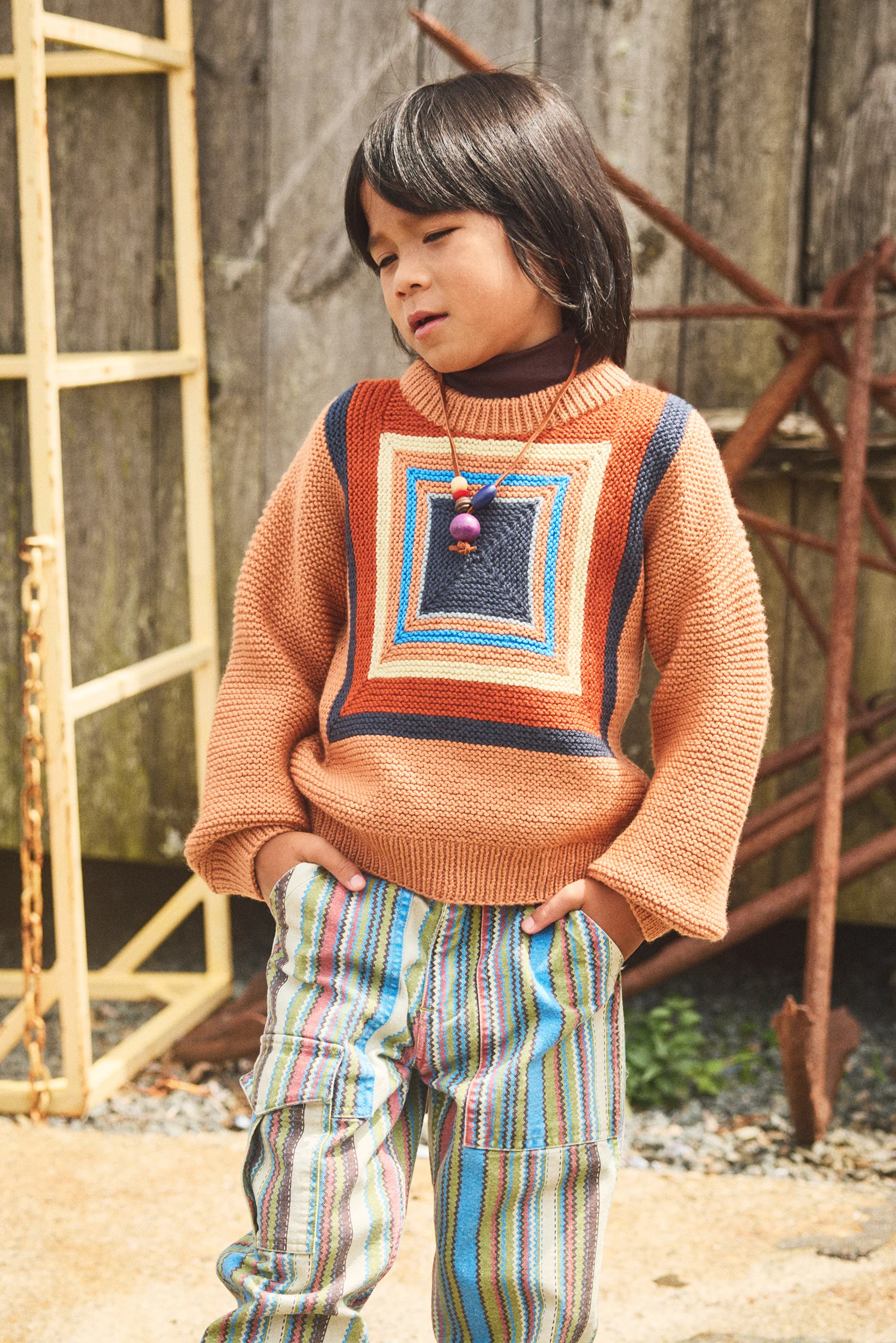 Log Cabin Crewneck Sweater - Image 7